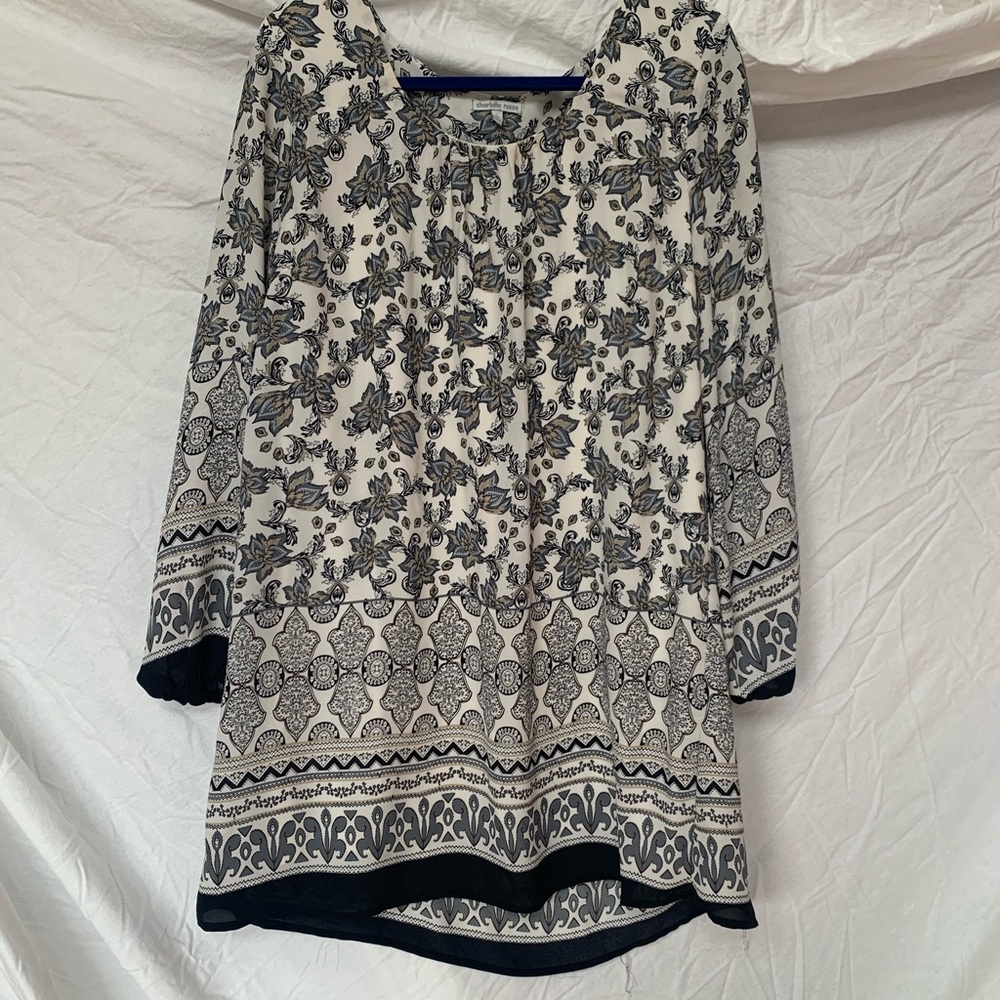 patterned dress